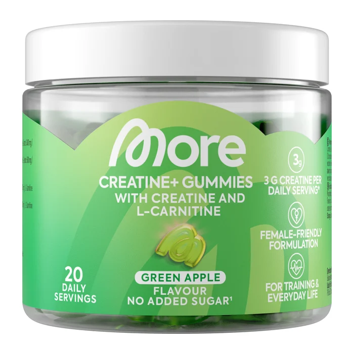 Verpakking More Nutrition Creatine+ Gummies